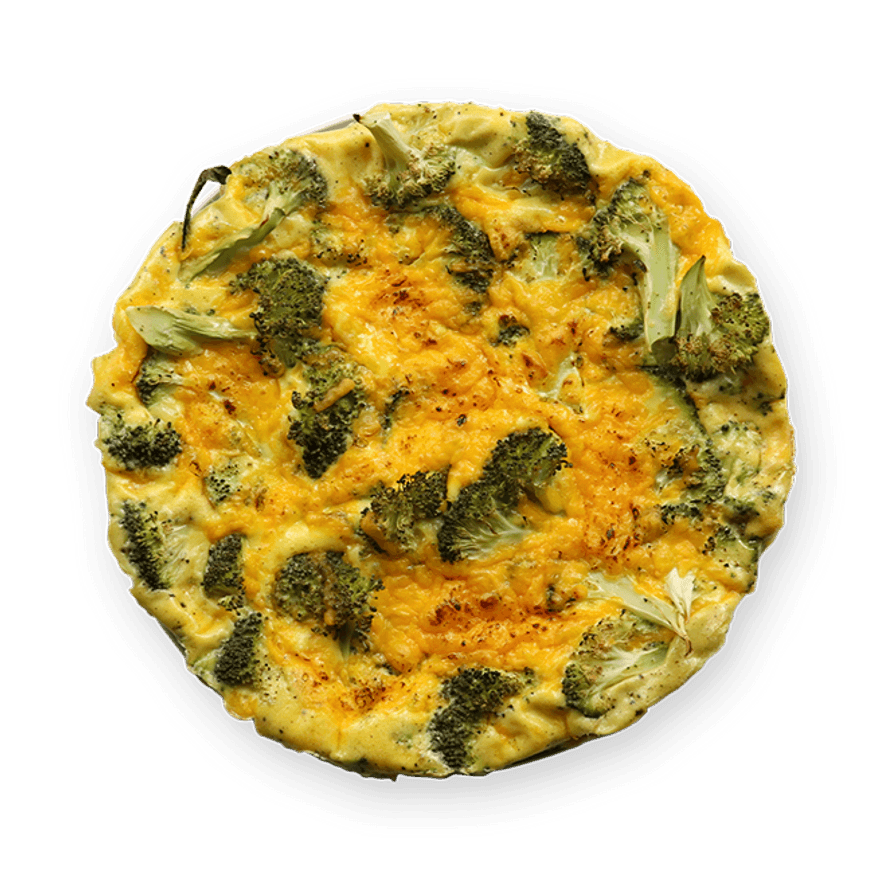 Broccoli & Cheddar Frittata