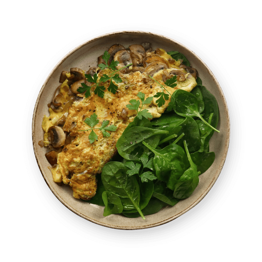 Mushroom Omelette