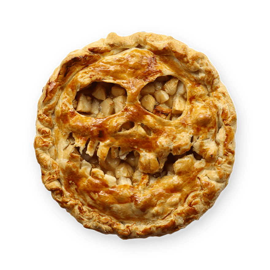 Halloween Apple Pie