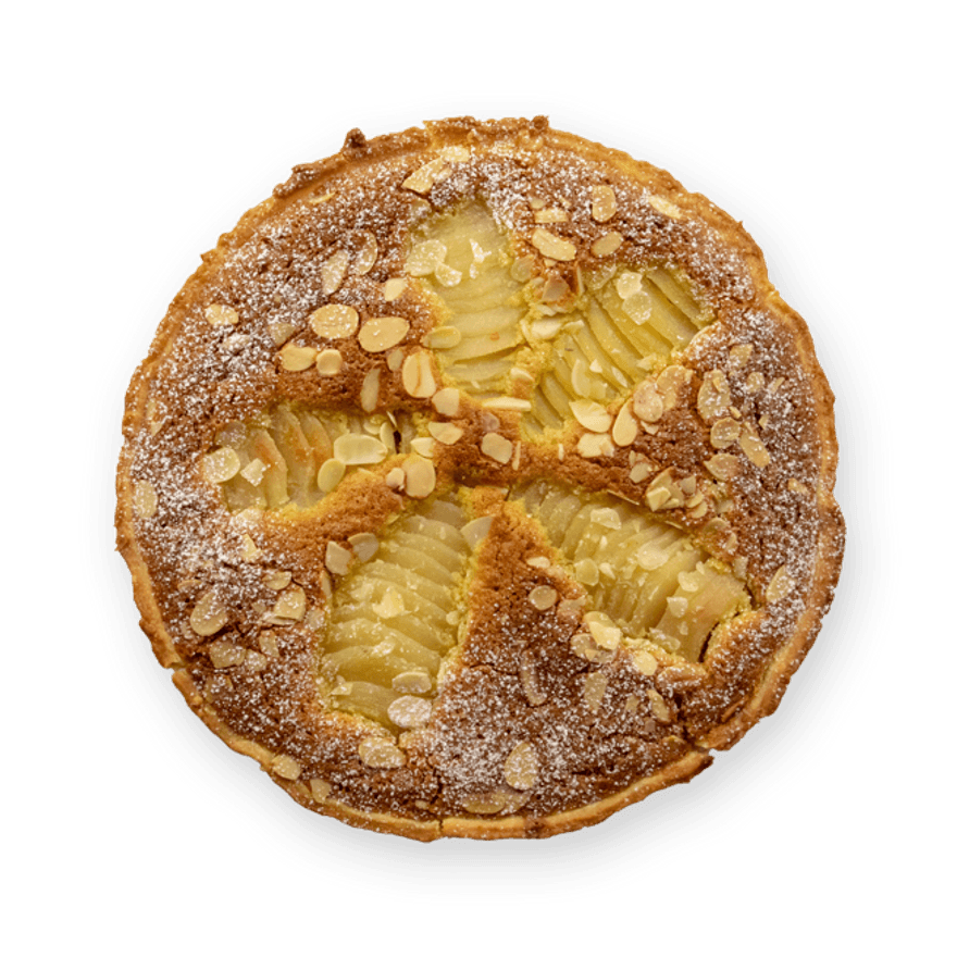 Tarte poire amandine