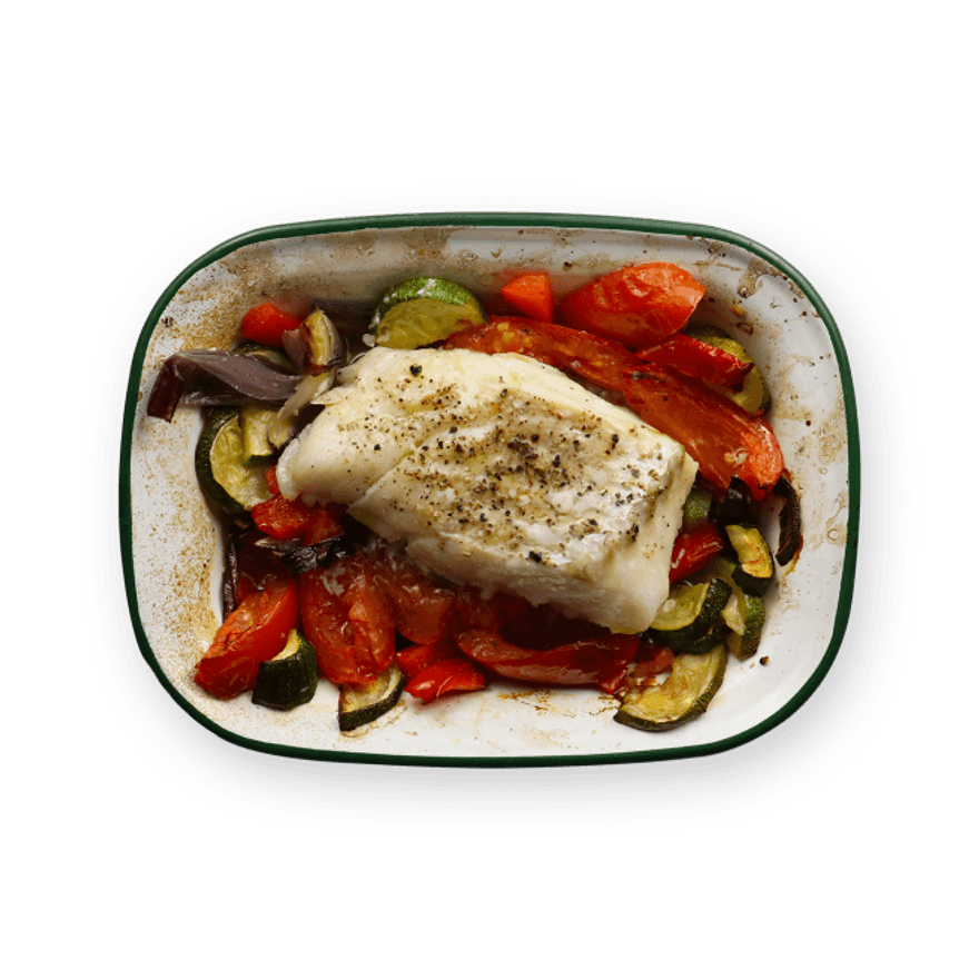 Cod & Summer Veggies