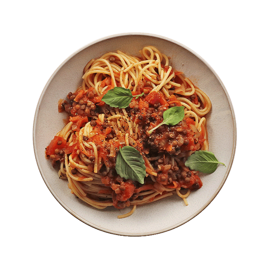 Vegetarian Spaghetti Bolognese