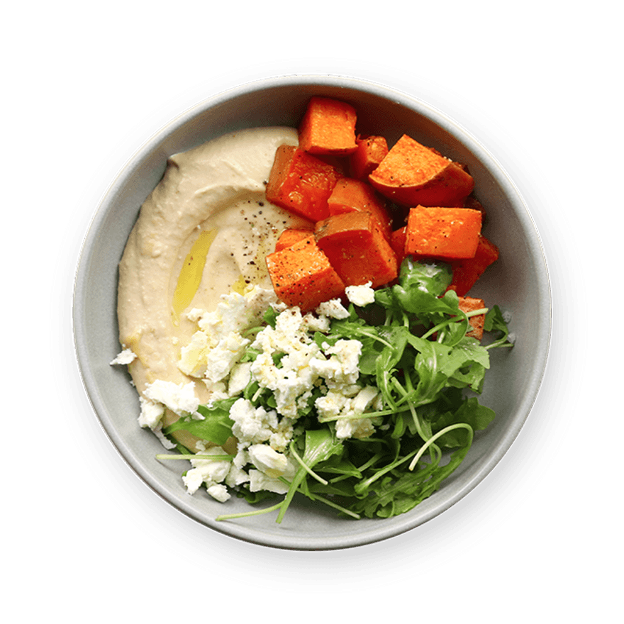 Sweet Potato & Hummus Bowl