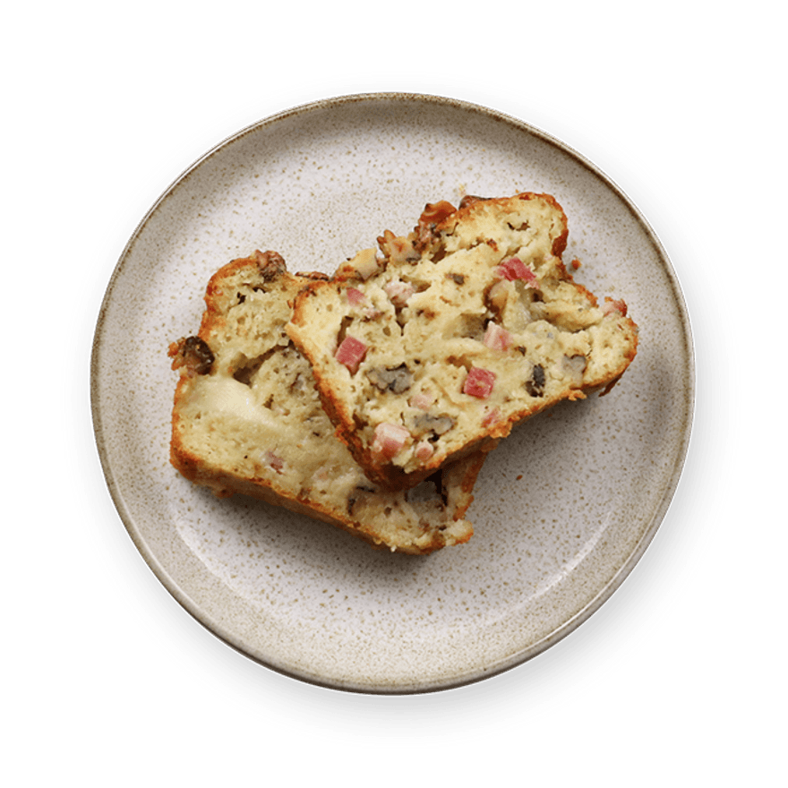 Bacon & Walnut Cocktail Loaf