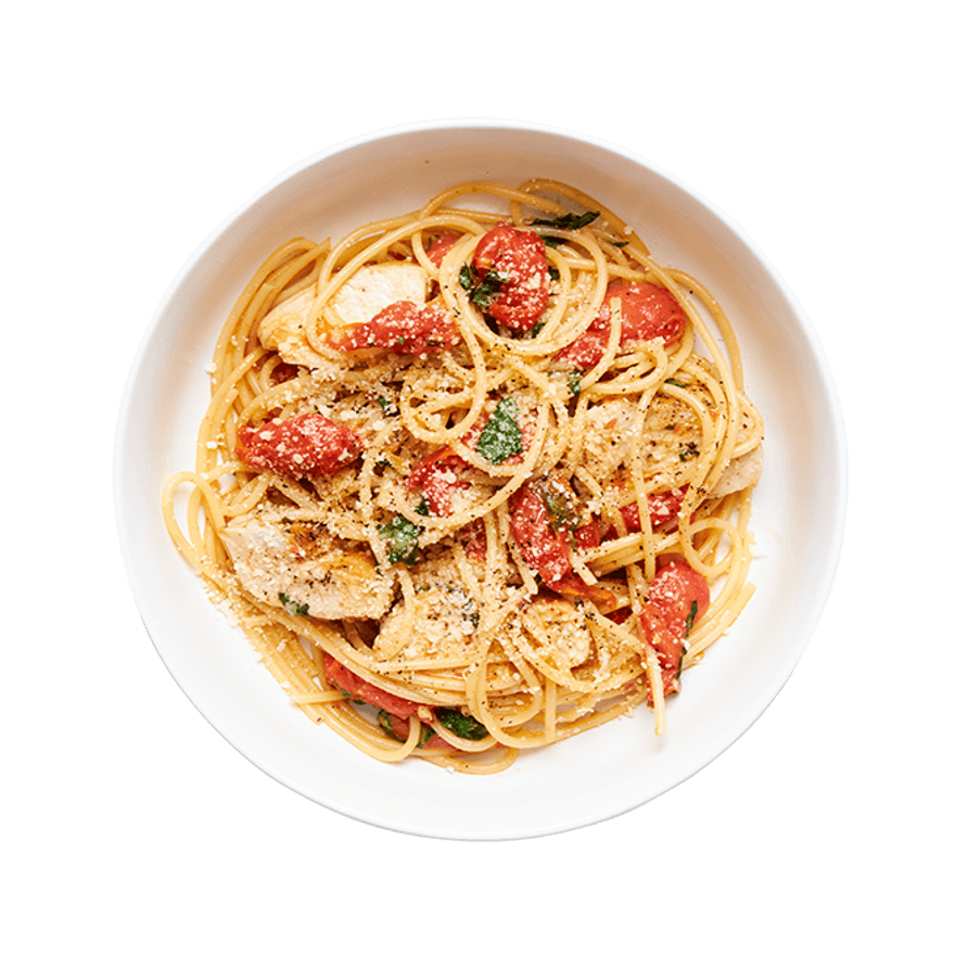 Cherry Tomato & Chicken Pasta