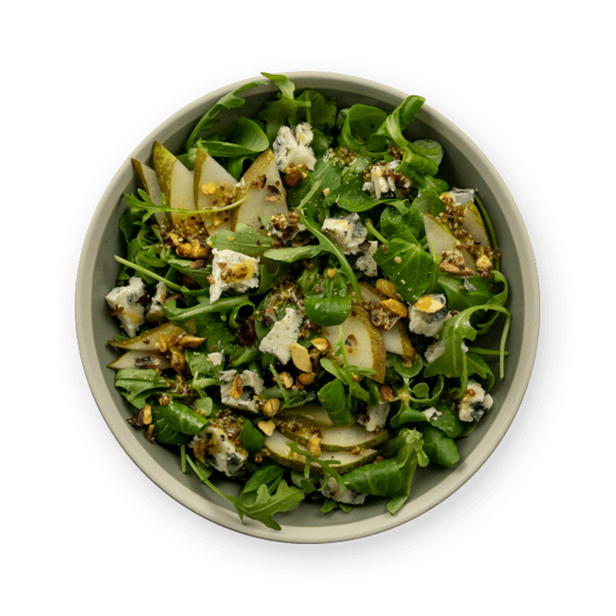 Pear & Blue Cheese Salad