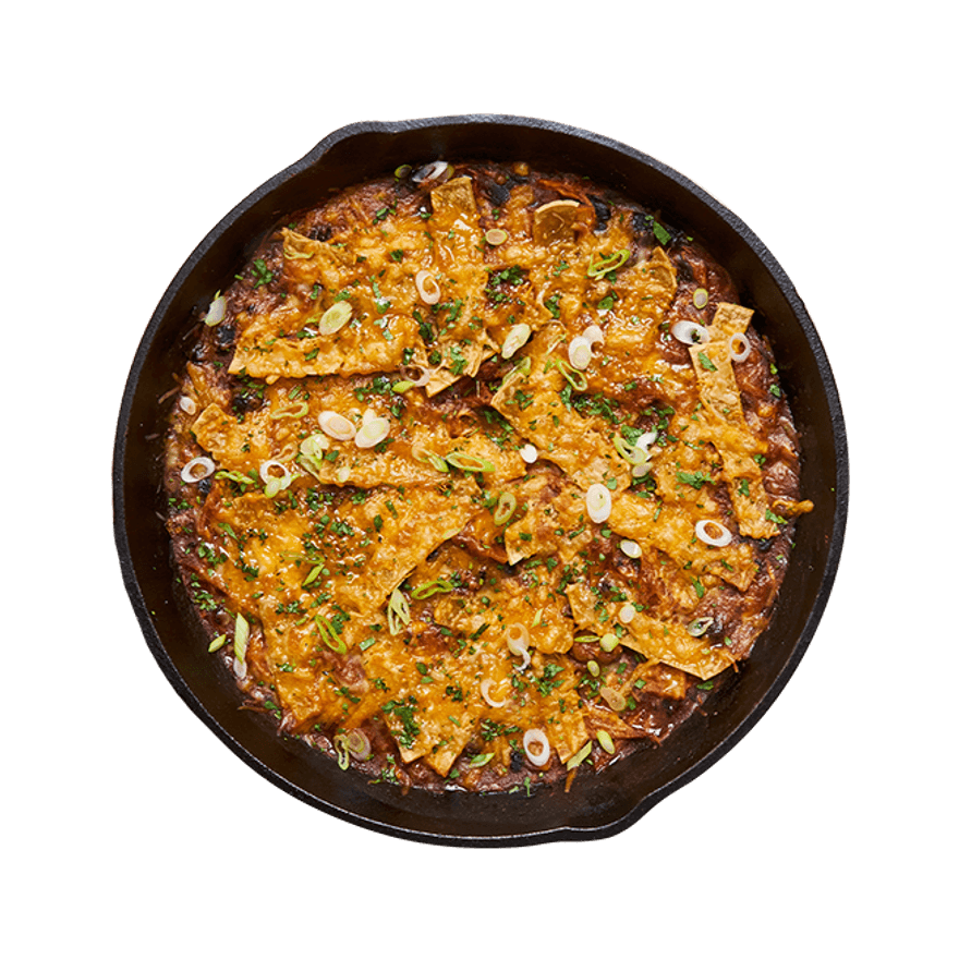 Black Bean & Chicken Enchilada Skillet