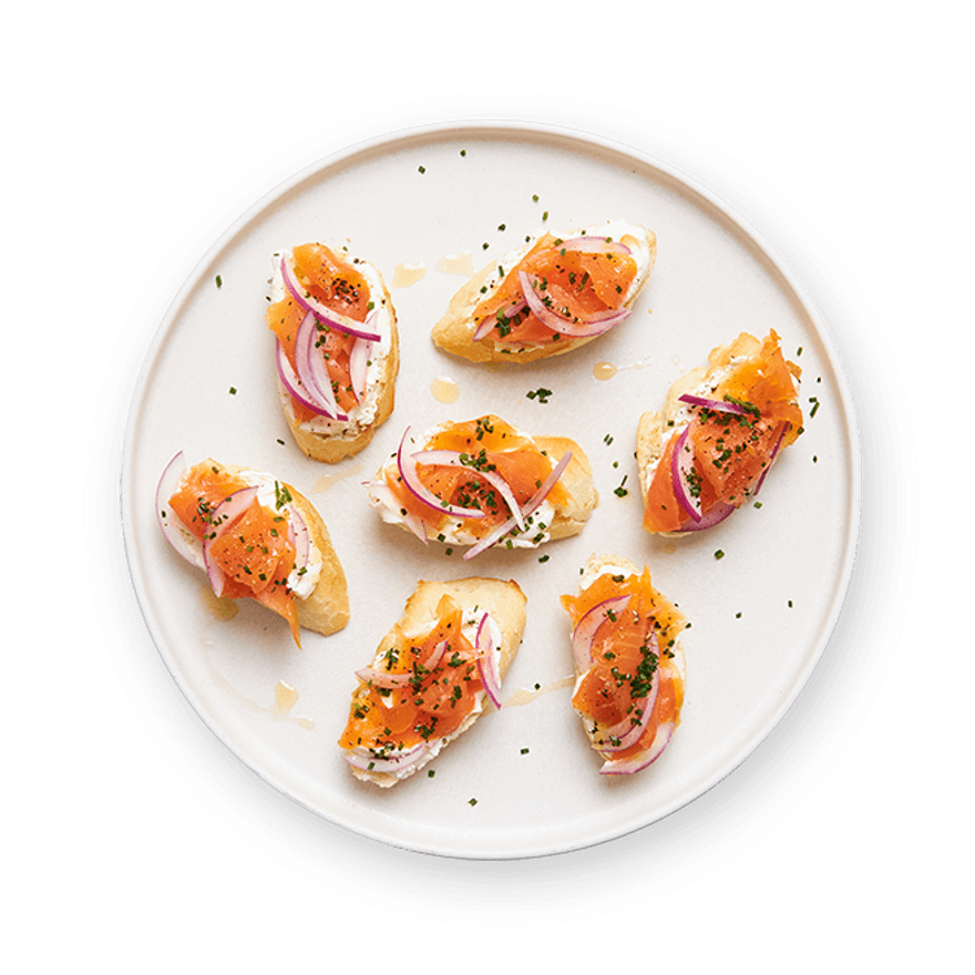 Smoked Salmon Crostini Recipe