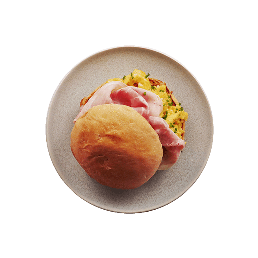 Ham & Egg Breakfast Sandwich