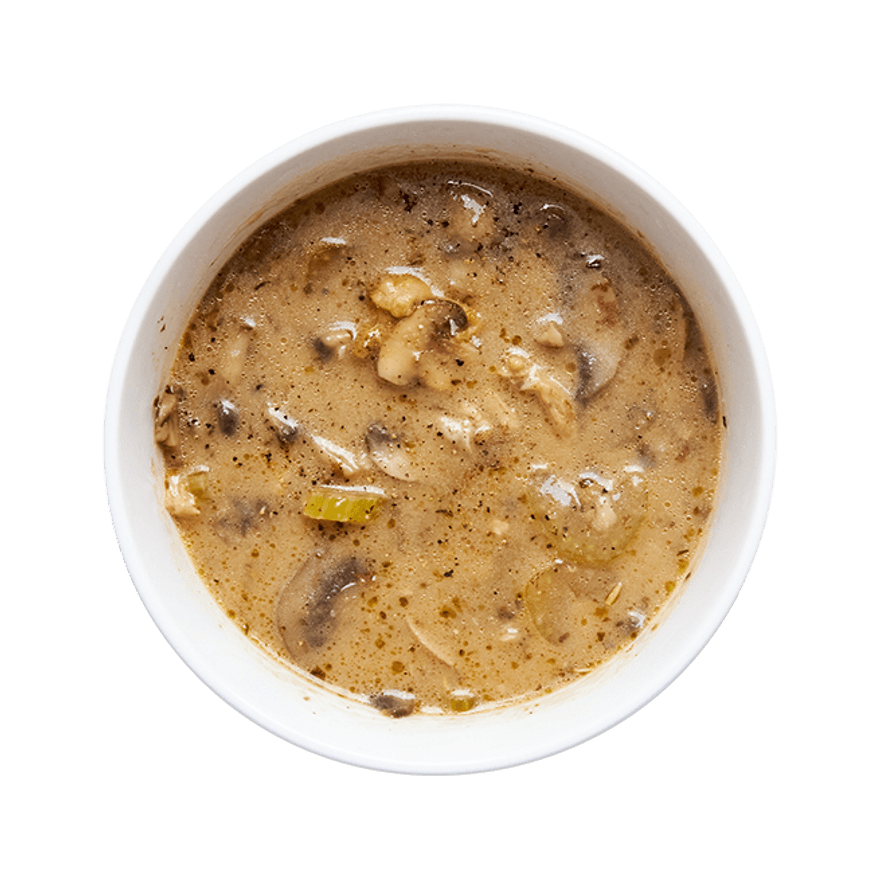 Creamy Chicken & Mushroom Soup