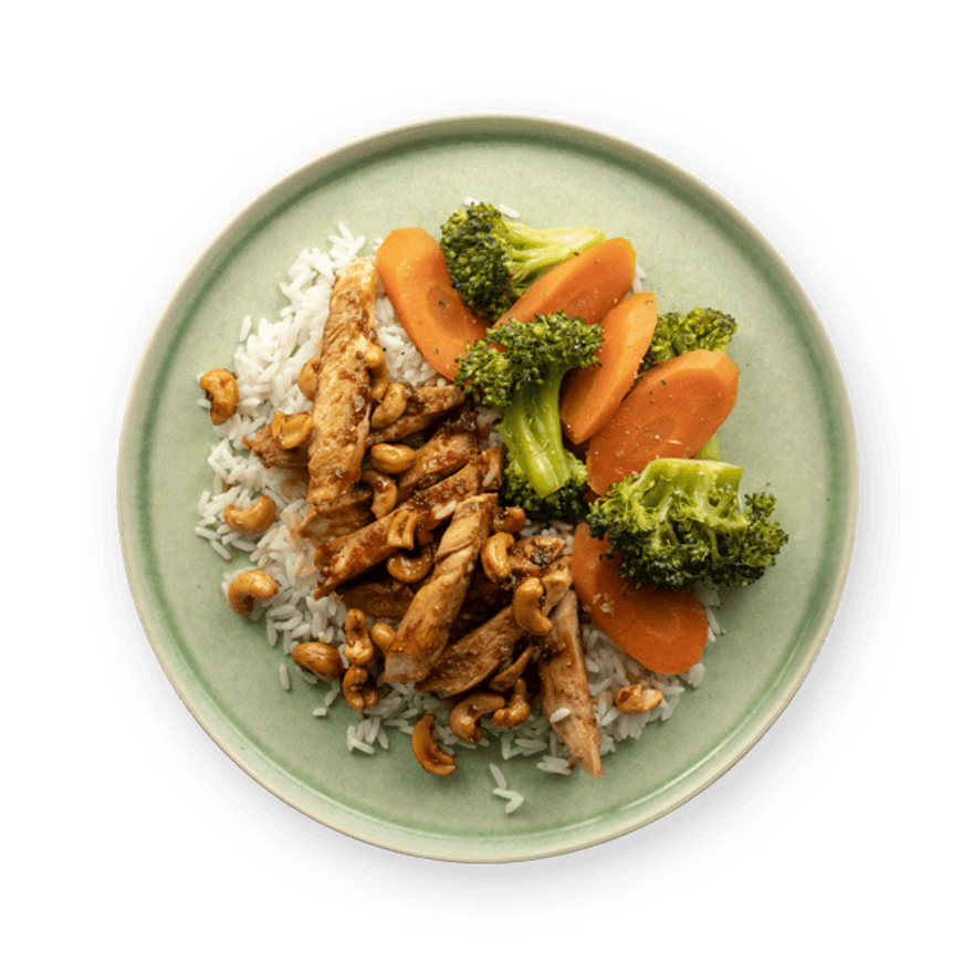 Ginger Chicken & Cashews