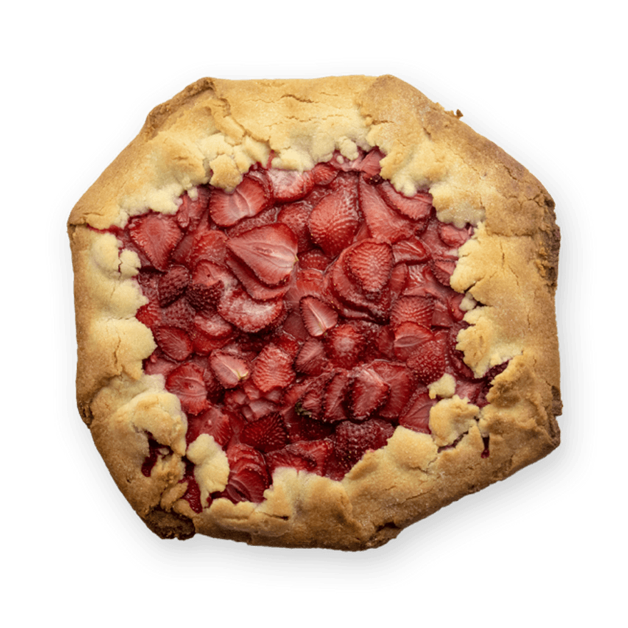 Rustic Strawberry Tart