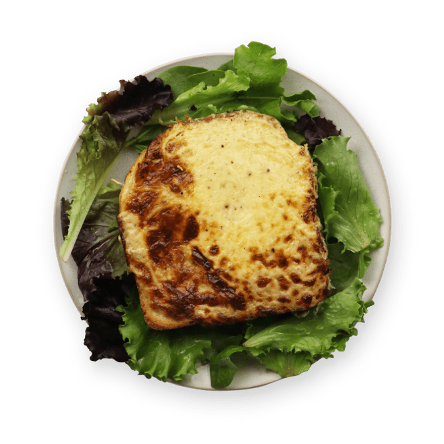 Croque-monsieur au four