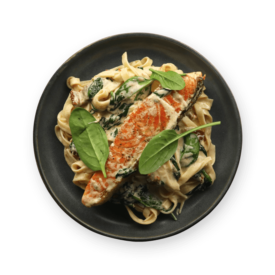 Tuscan Salmon Pasta