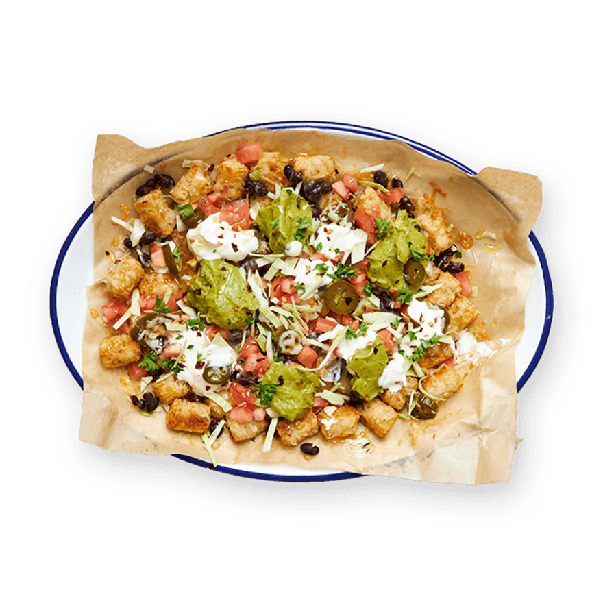 Tex-Mex Veggie Totchos