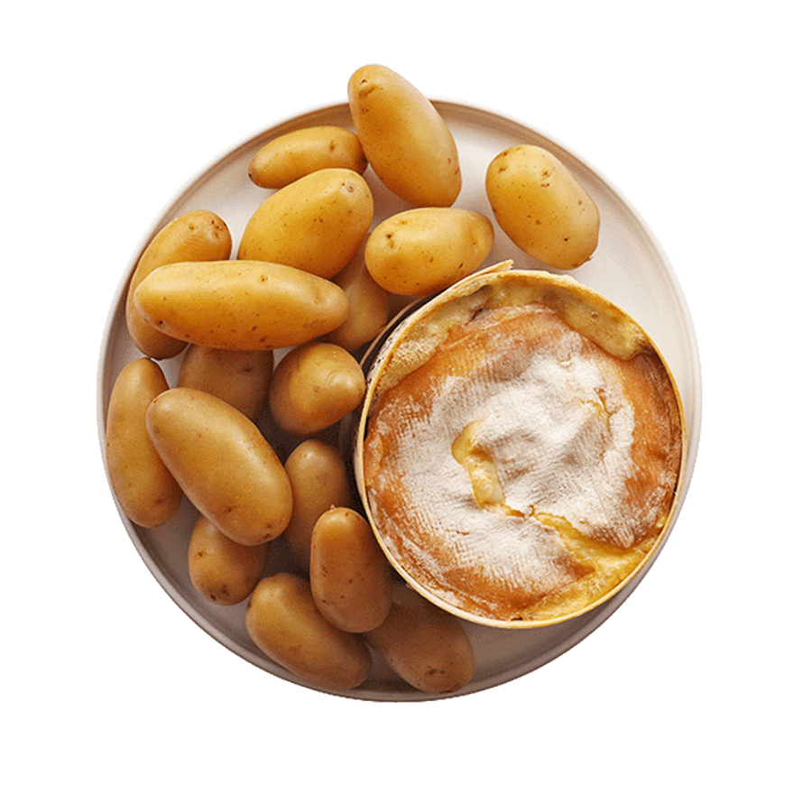 Mont d'Or rôti & pommes grenailles