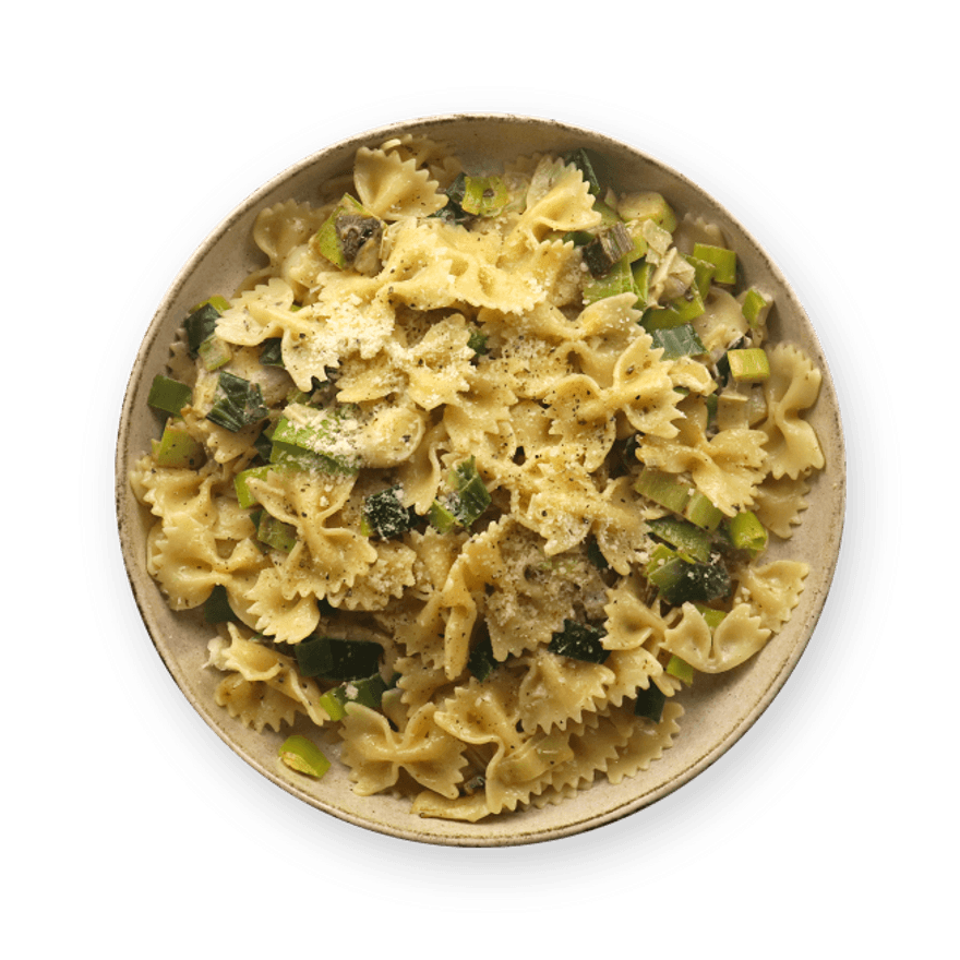 Creamy Pasta with Leeks