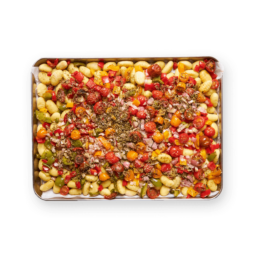 Gnocchi & Summer Veggies Sheet Tray