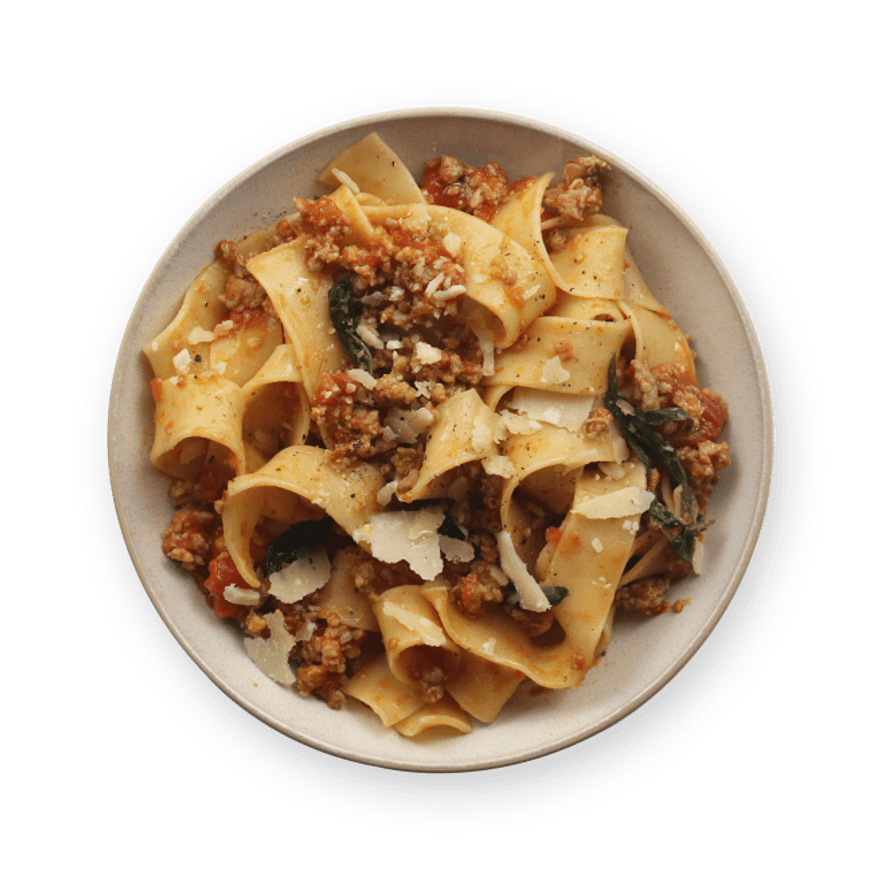 Sausage Ragu Pasta