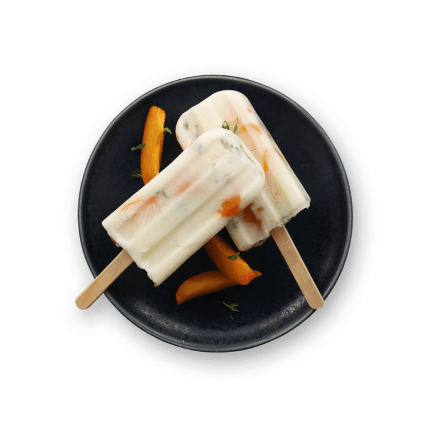 Apricot-Yogurt Pops