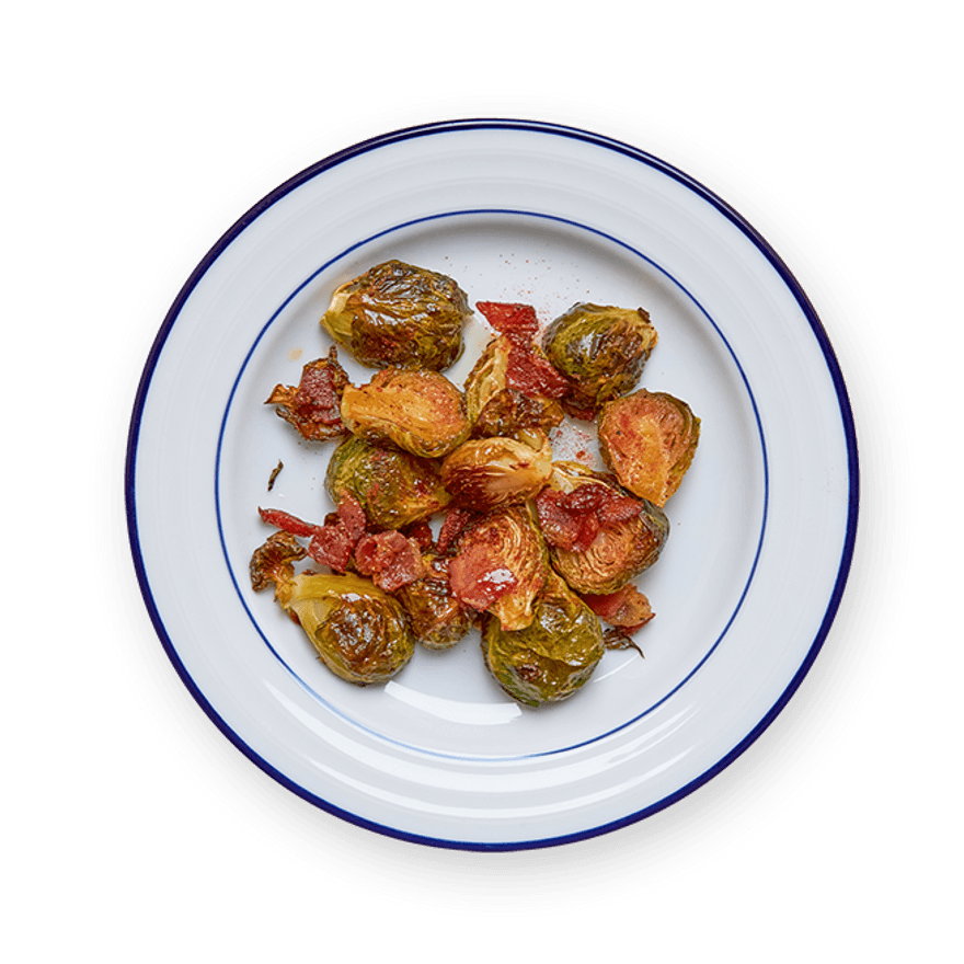 Maple Bacon Brussels Sprouts