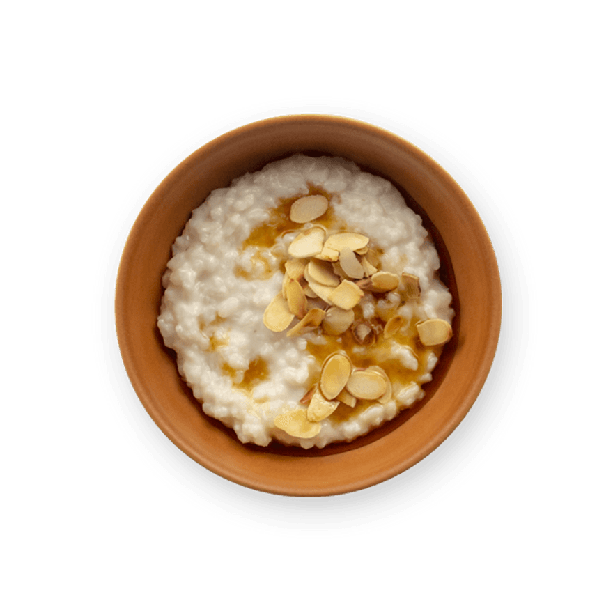 Recette Riz au lait vanillé, caramel demi-sel