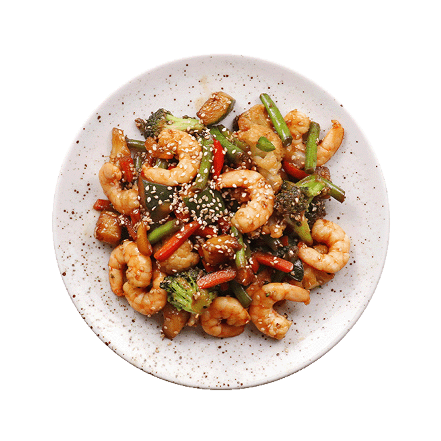 Shrimp & Veggie Stir Fry