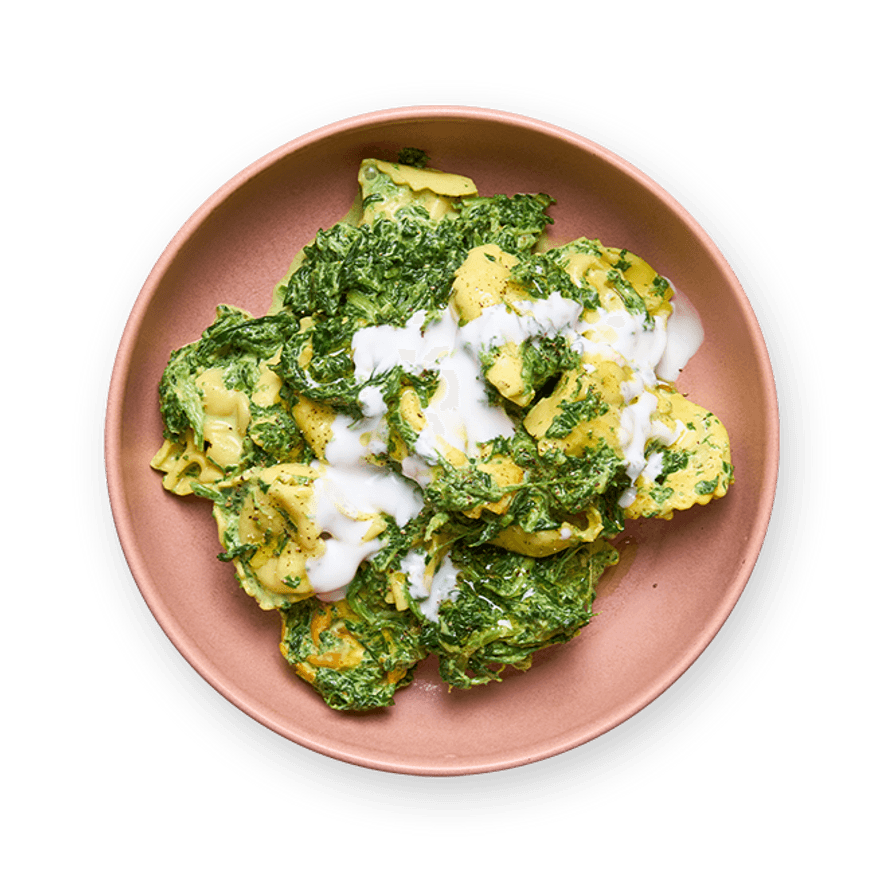 Air Fryer Coconut Curry Tortellini