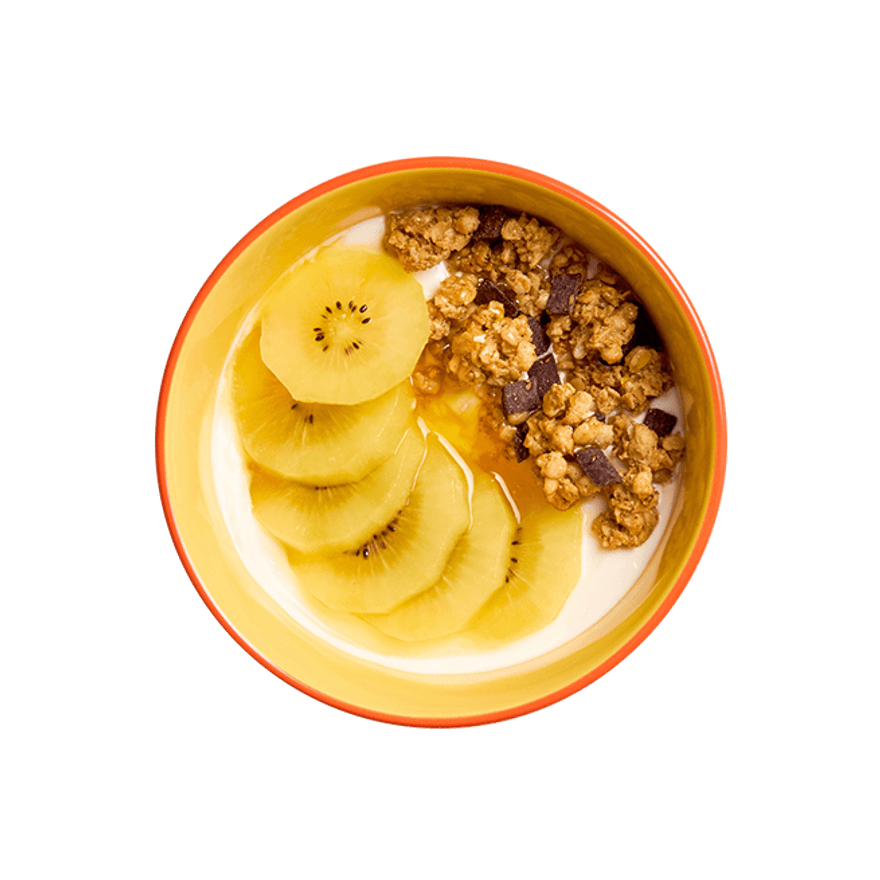 Kiwi & Granola Yogurt Bowl Kiwi & Granola Yogurt Bowl