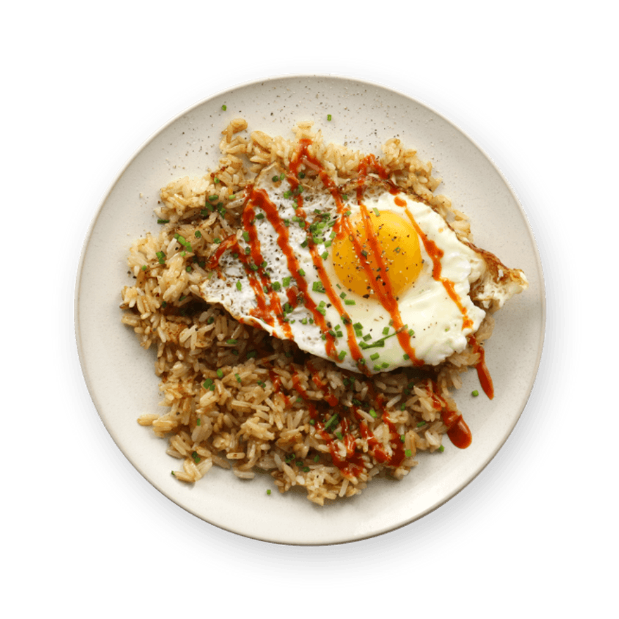 Spicy Egg Fried Rice