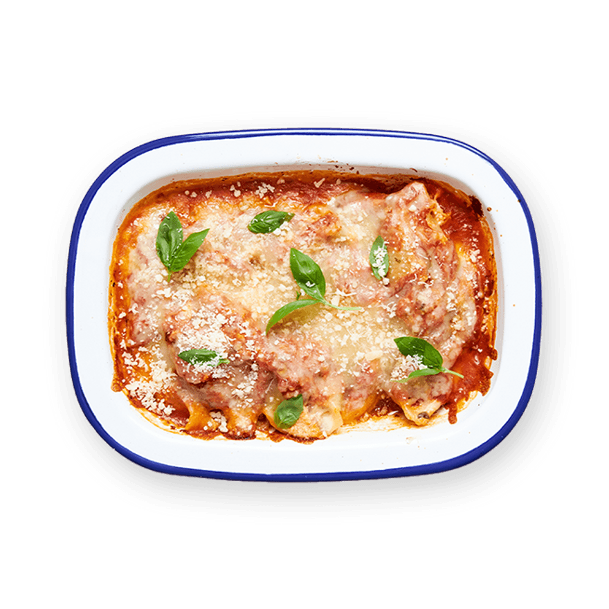 Chicken Parm Stuffed Shells