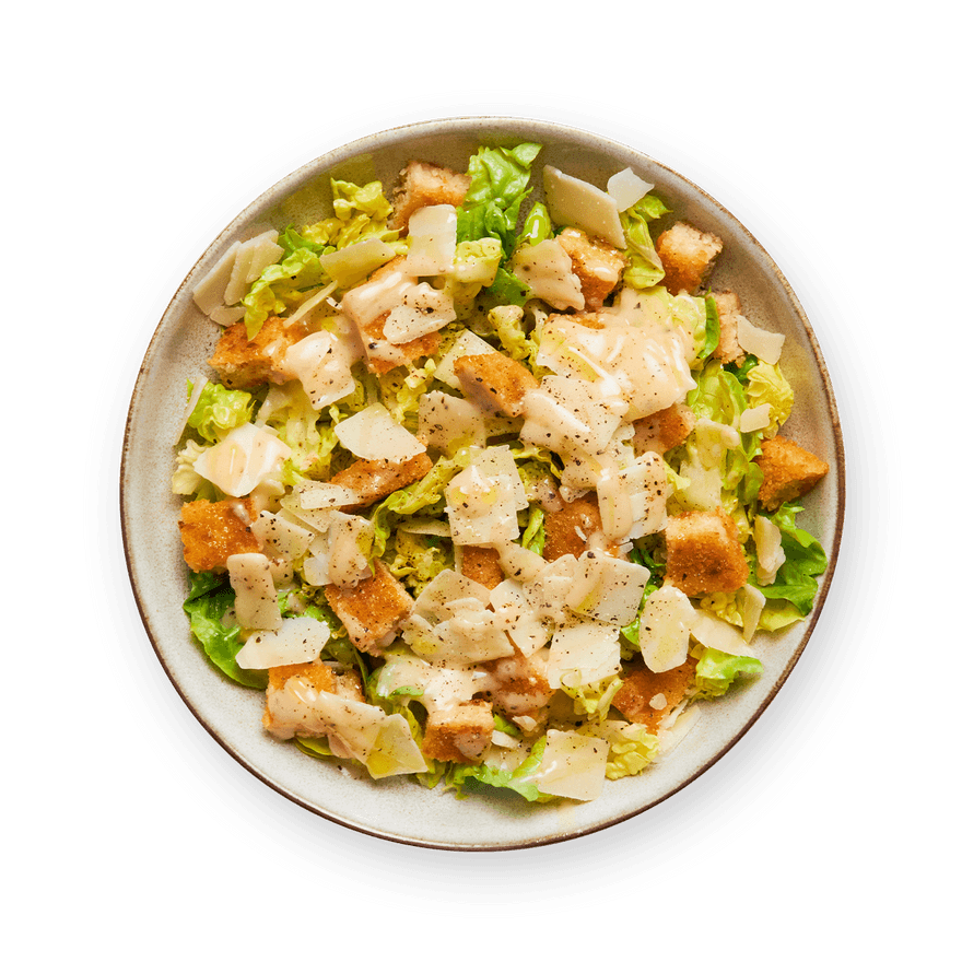 Crispy Chicken Caesar Salad