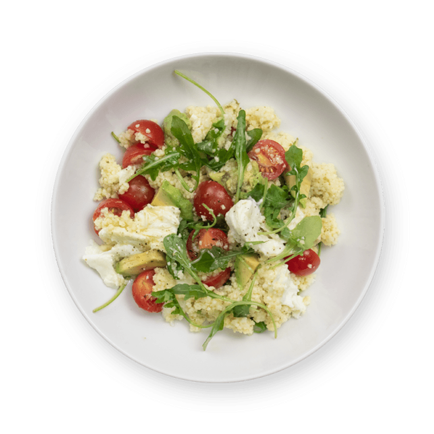 Semoule en salade d'été
