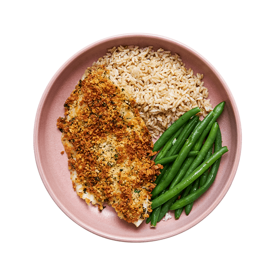 Tilapia en croûte de parmesan au air-fryer