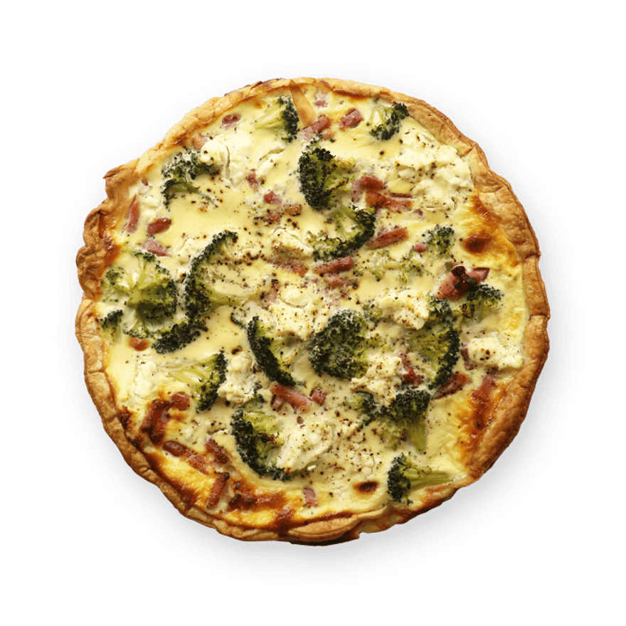 Quiche brocoli & bacon