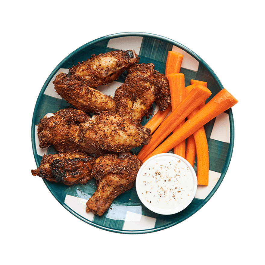 Blackened Chicken Wings