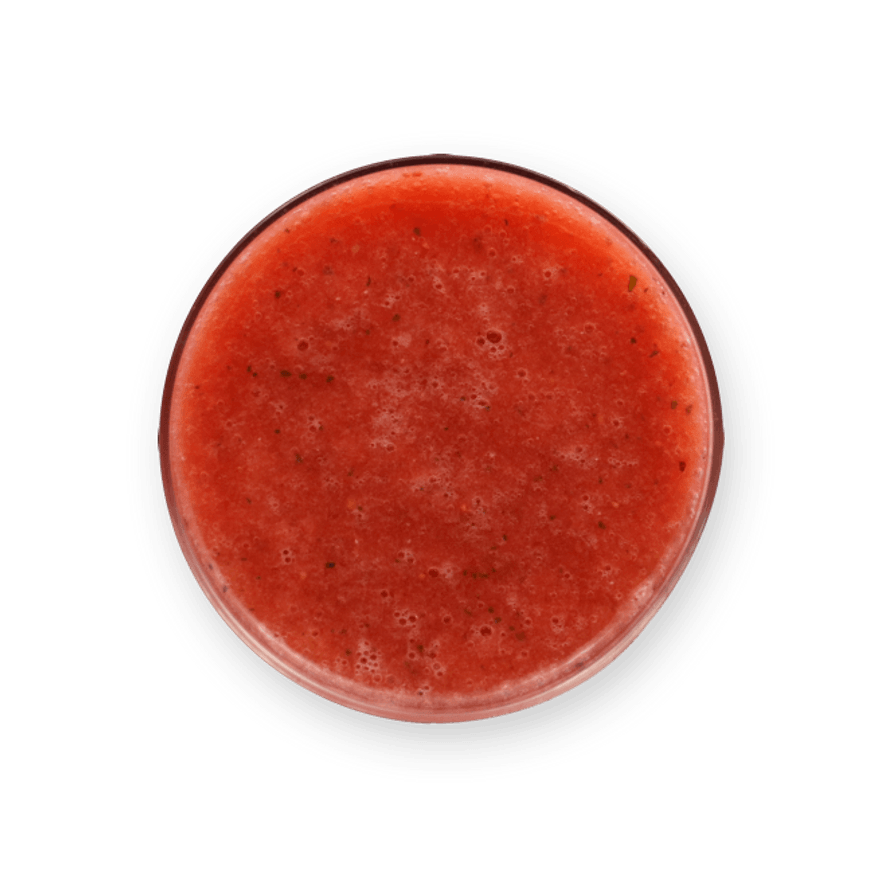Smoothie pastèque fraise
