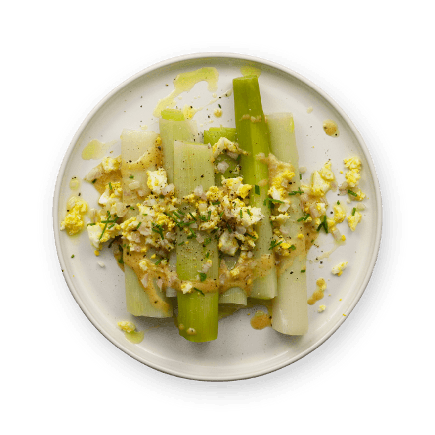 French Leeks with Vinaigrette