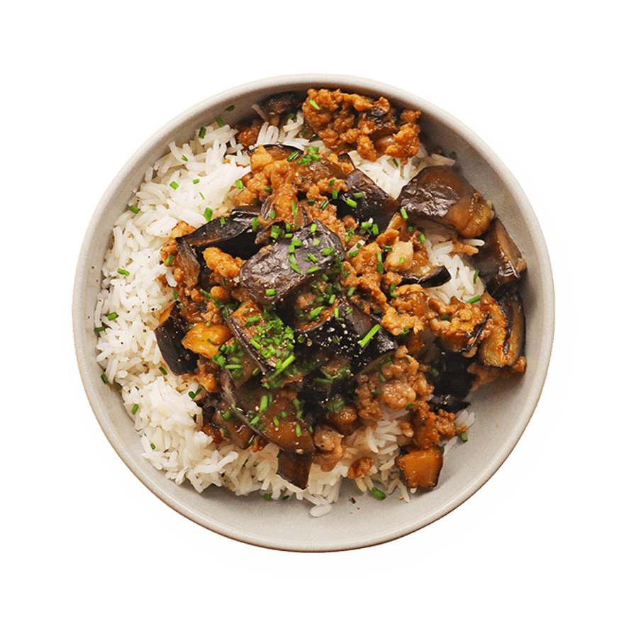 Eggplant & Pork Stir Fry