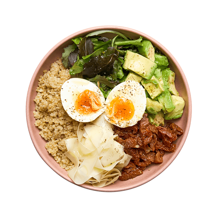 Egg & Avocado Quinoa Bowl