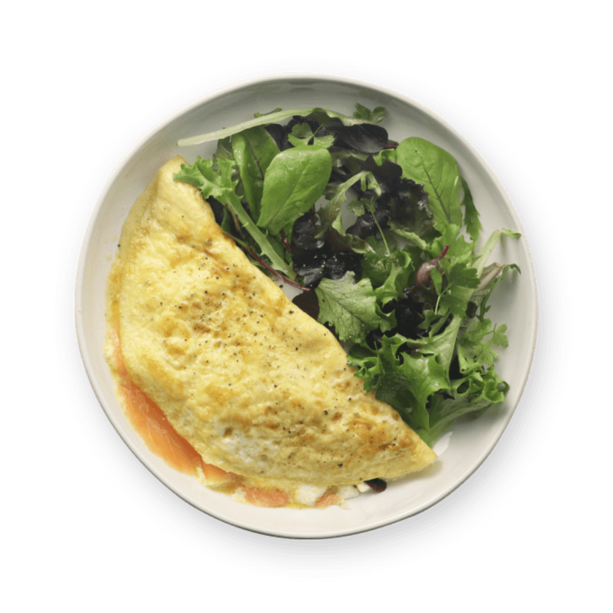 Smoked Salmon Omelette