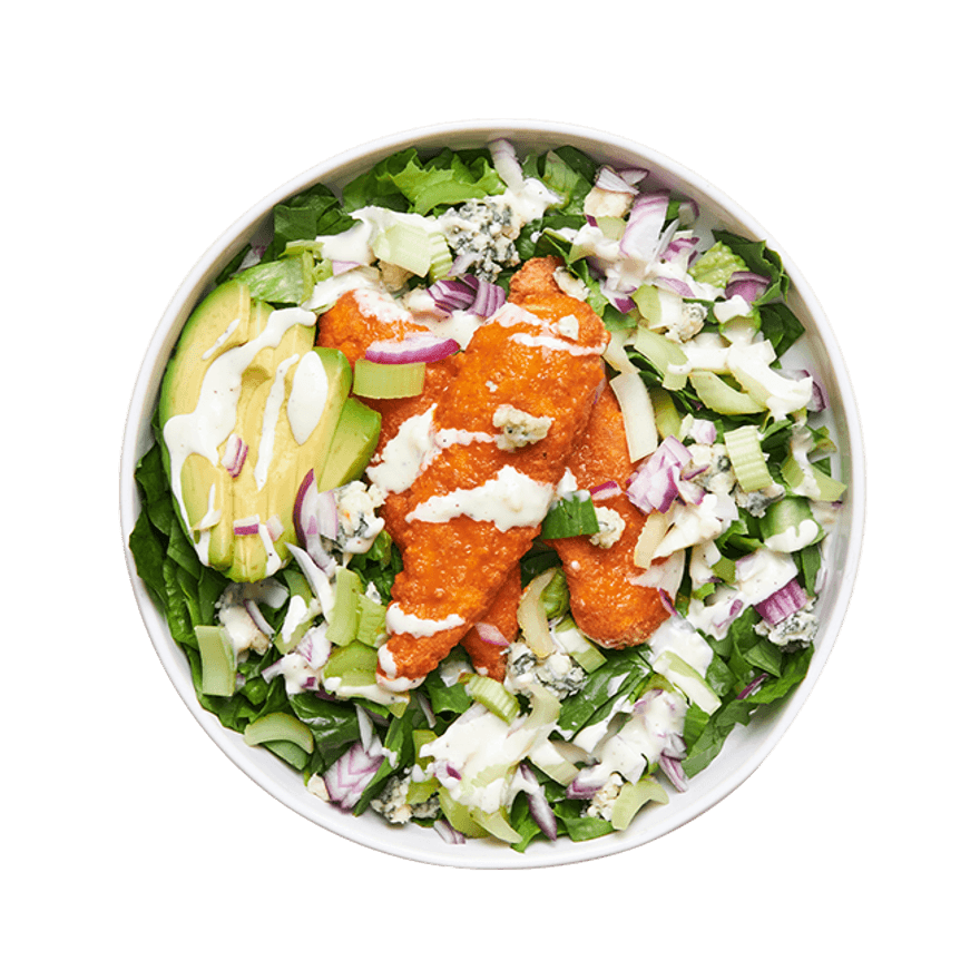 Crispy Buffalo Chicken Salad