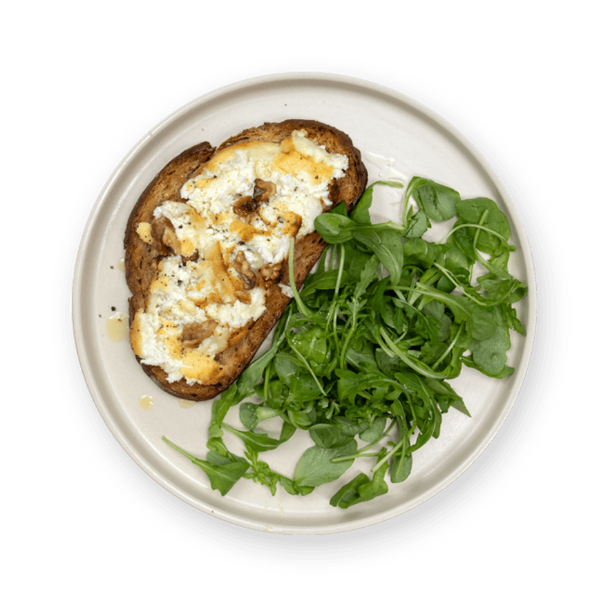 Goat Cheese & Honey Toast