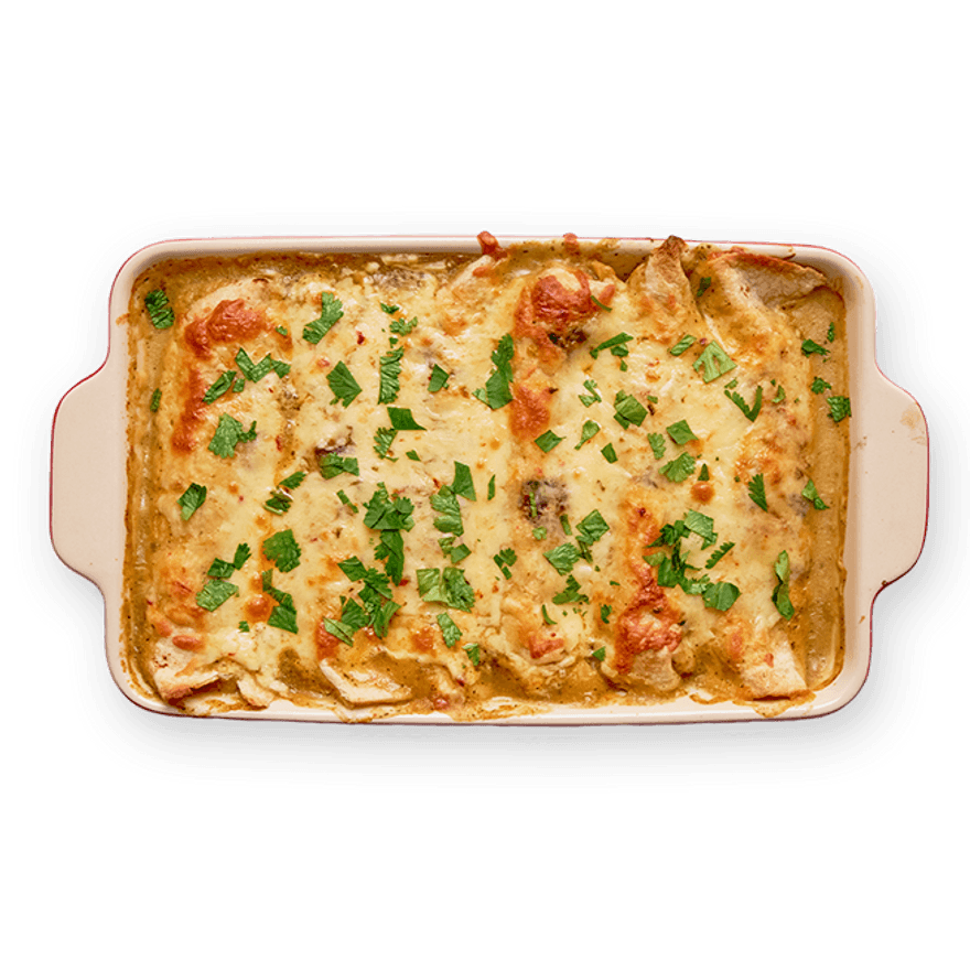 Green Chicken Enchiladas