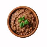 Refried black beans