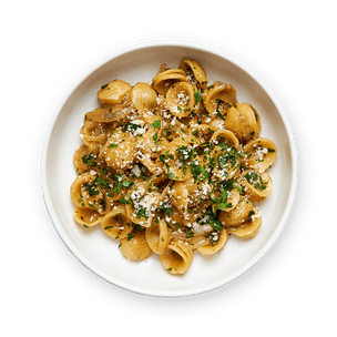 One pot pasta aux oignons