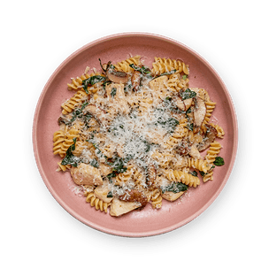 Creamy Chicken & Mushroom Pasta