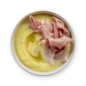 Mashed Potatoes with Ham