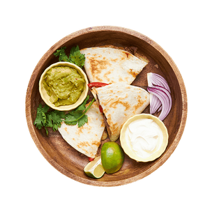 Cheesy Steak Quesadillas with Guacamole