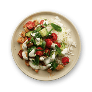 Mediterranean Chicken & Rice Bowl